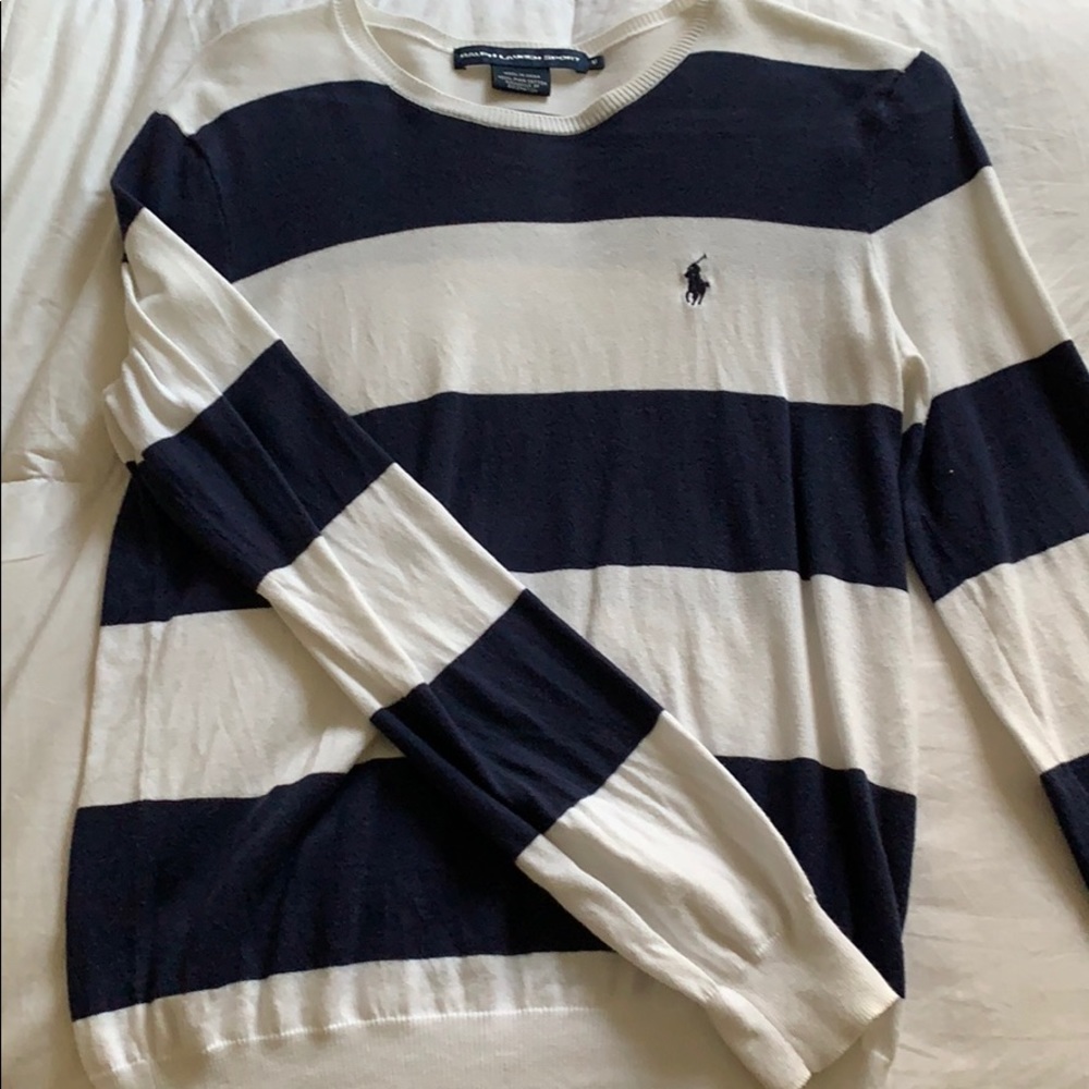 Stripe Long Sleeve Sweater